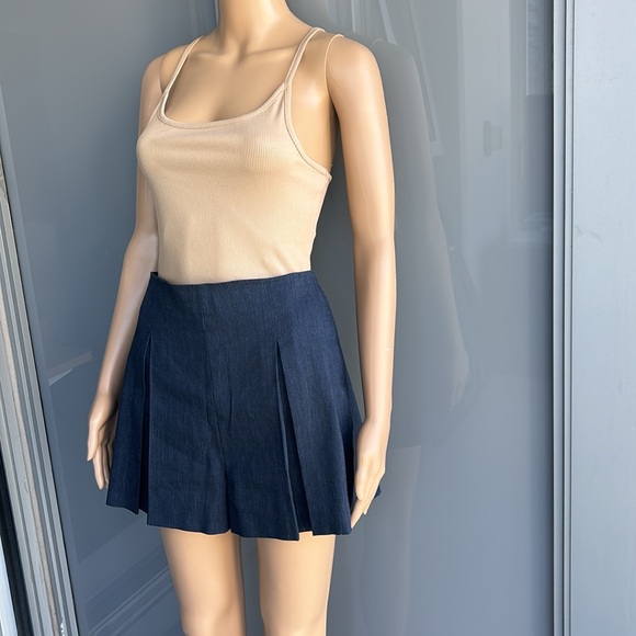 BCBG MaxAzria Navy Blue Skort - Picture 2 of 11